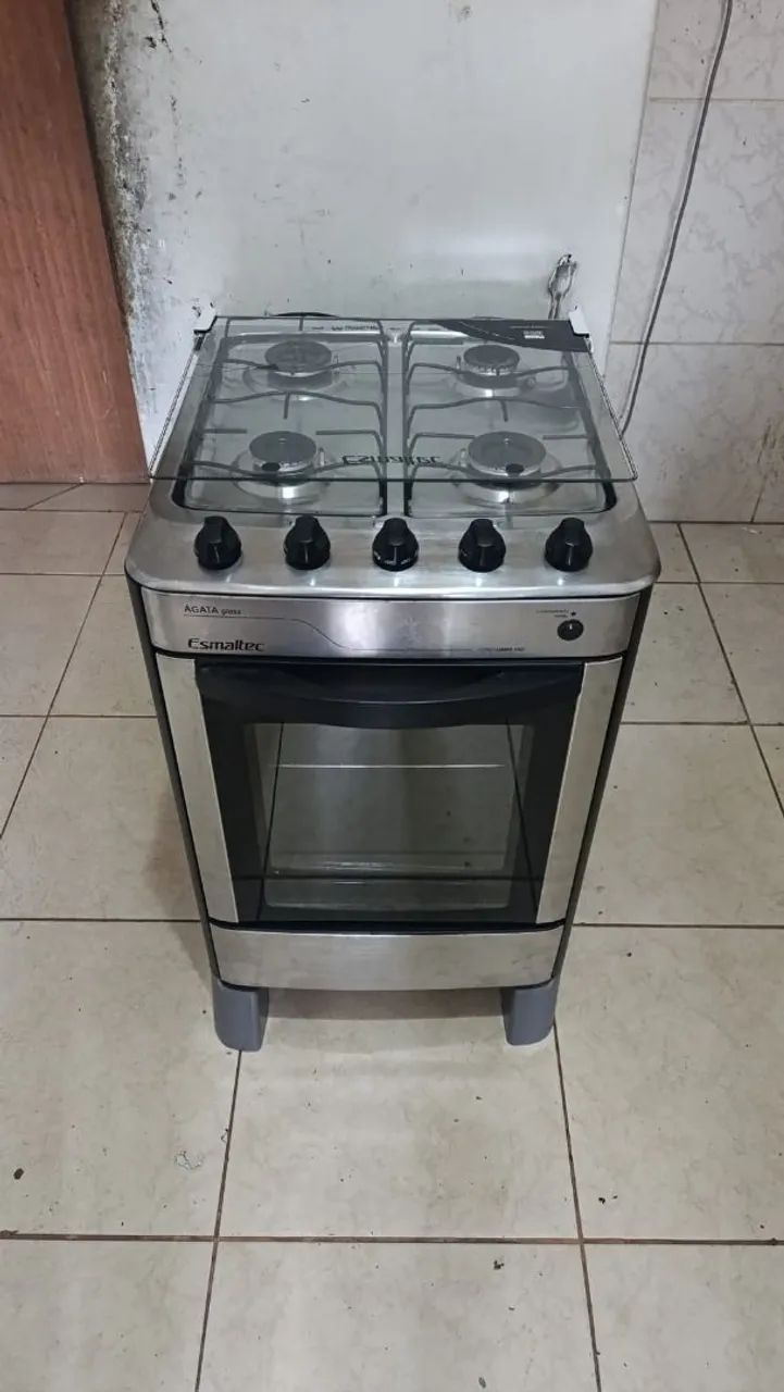 Fogão 4 bocas Esmaltec... Automático!! !!!