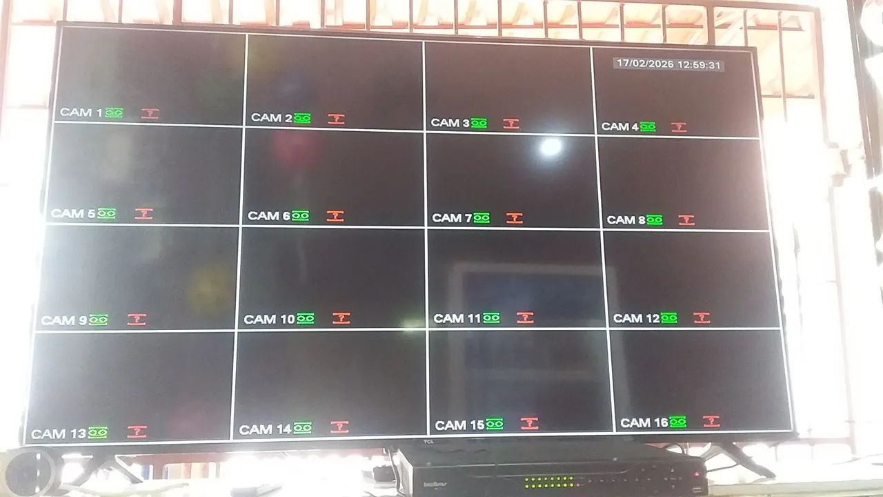 Dvr Intelbrás analógico 16 canais 