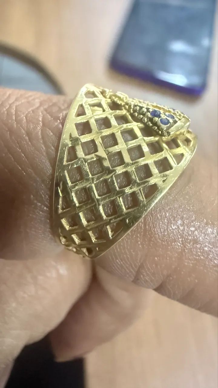 Vendo anel ouro 18k - Foto 3