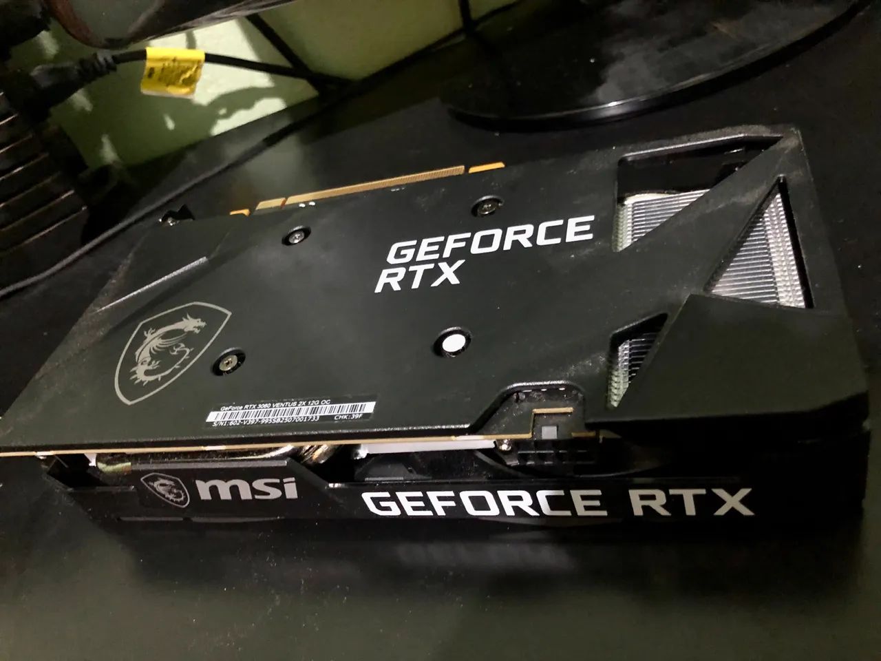 Placa de Vídeo GeForce RTX 3060 Ventus 2X 12GB GDDR6 - Foto 3