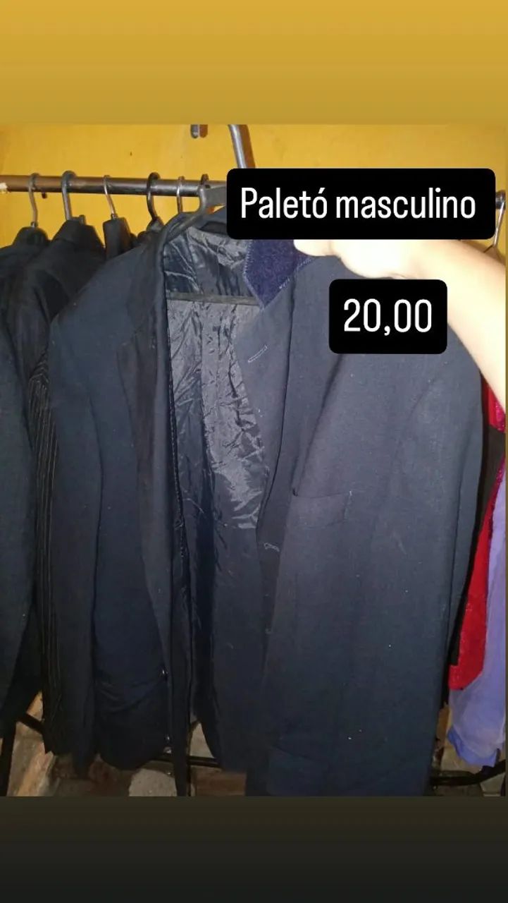 Paletó masculino e feminino 20,00 - Foto 2