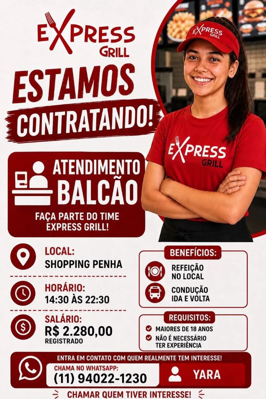 Ajudante de cozinha, atendimento balcão  - Foto 2