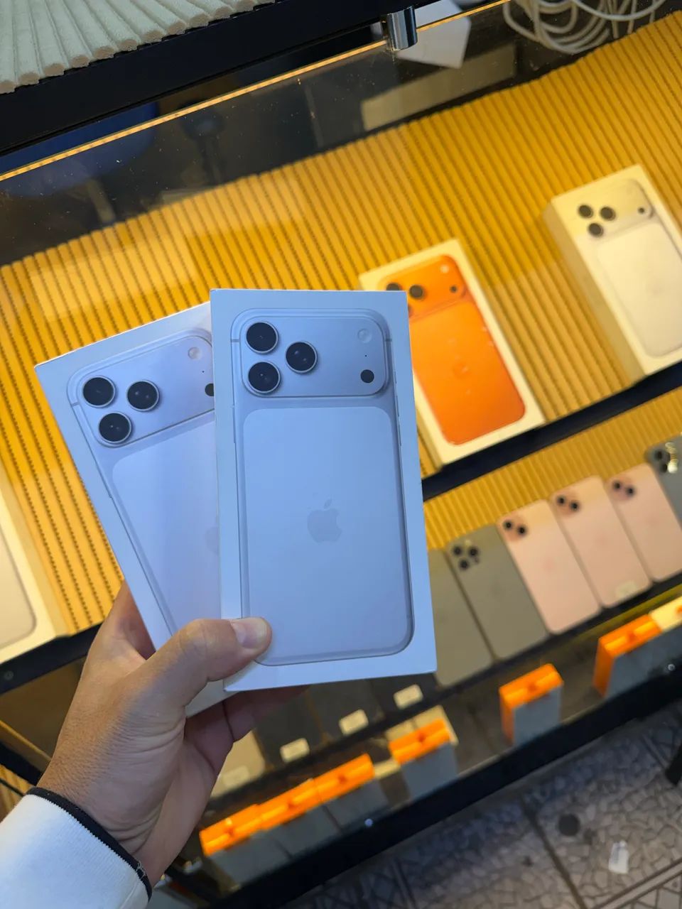 iPhone 17 pro Max 256 branco mais barato do Brasil 