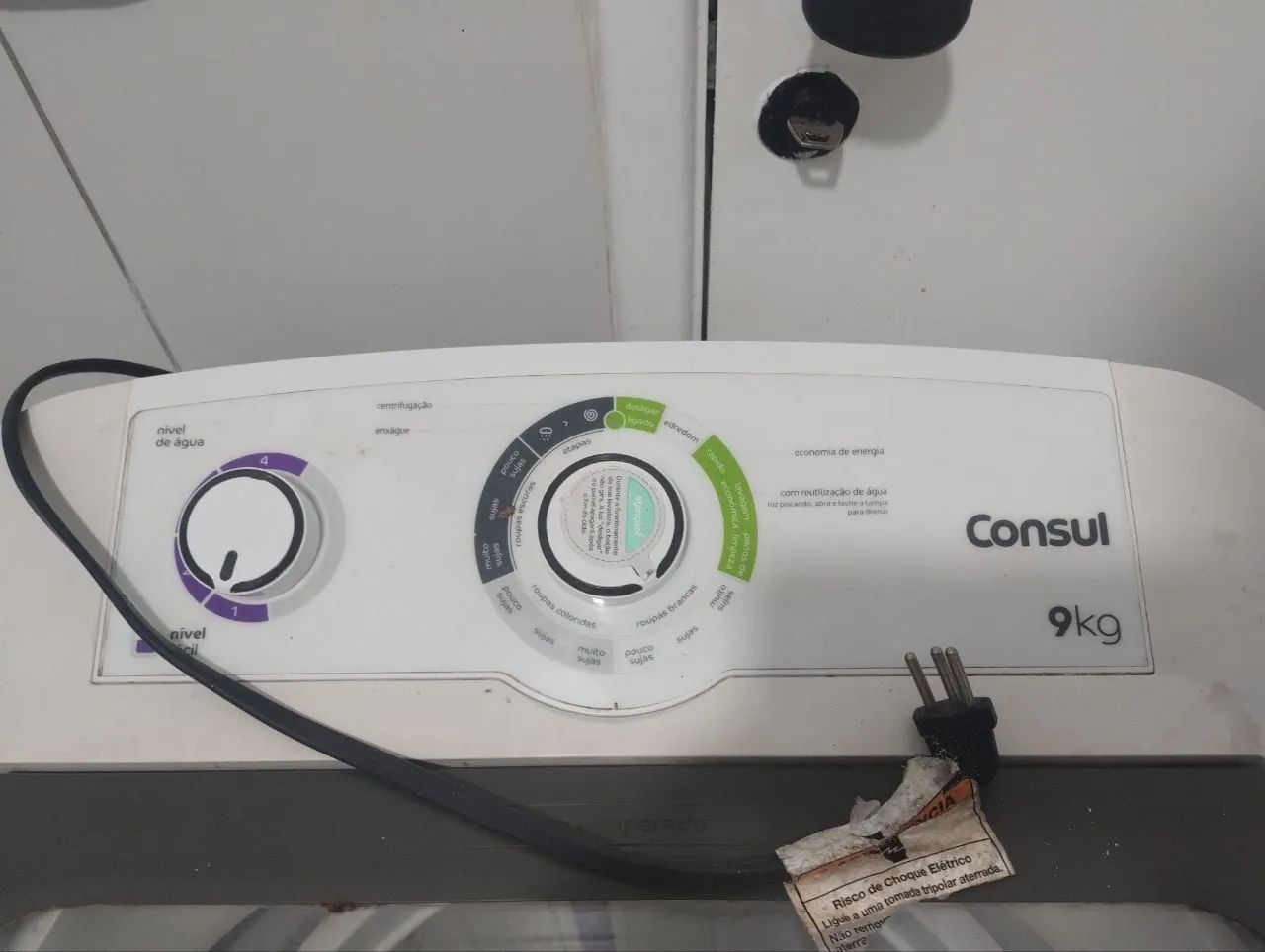 Lavadora de roupa Consul 9kg