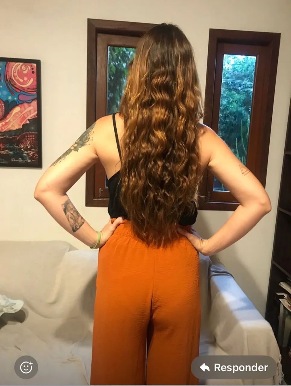 Vendo cabelo liso com leve ondulado. 30 cm