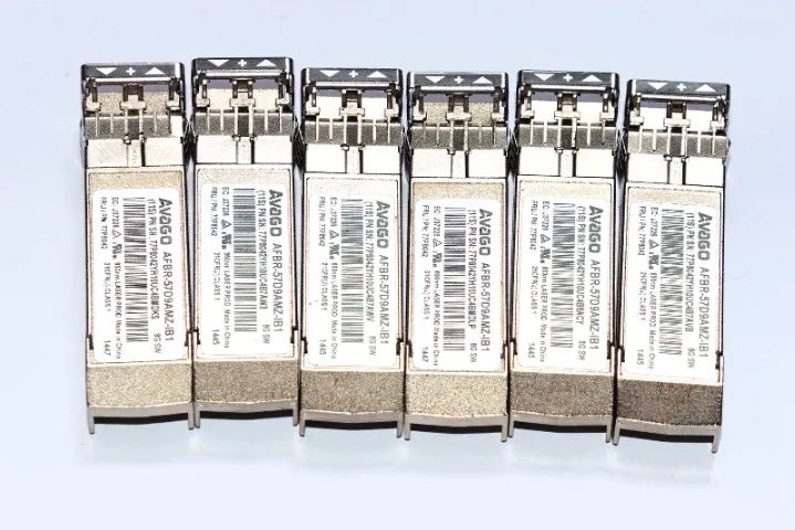 6 unidades GBIC Avago AFBR-57D9AMZ 8Gb 77P8042 FC SW 850nm Multimodo