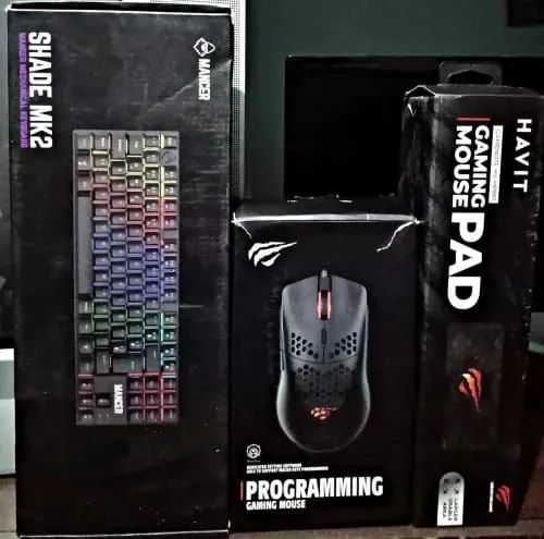 Kit Periféricos Gamer Havit RGB 