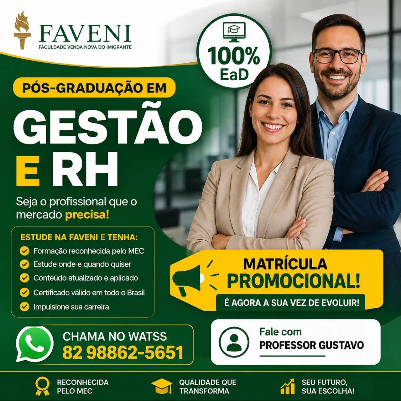 Graduação e Pós-graduação EaD - Foto 2