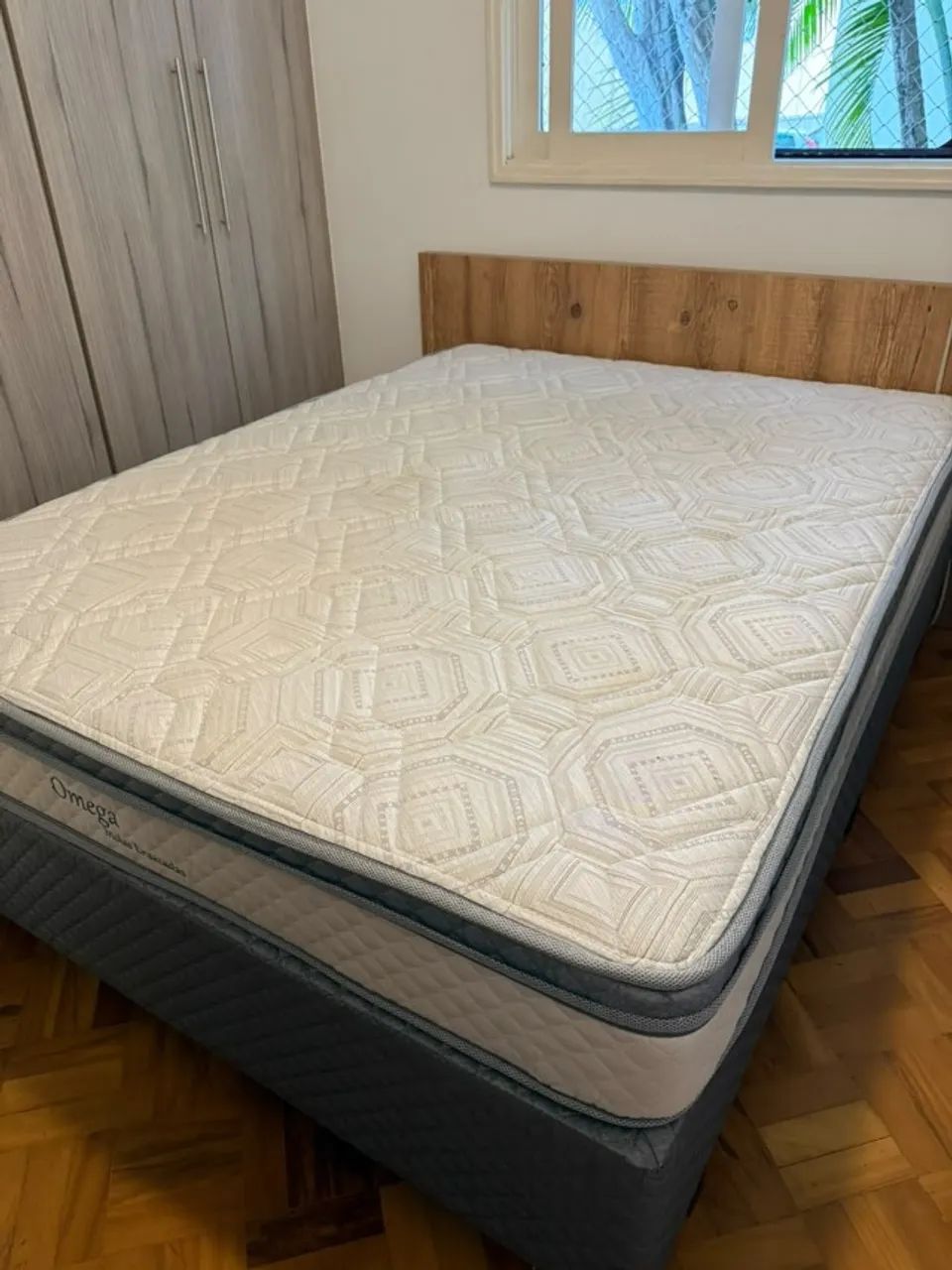 Cama box + colchao casal herval - Foto 2