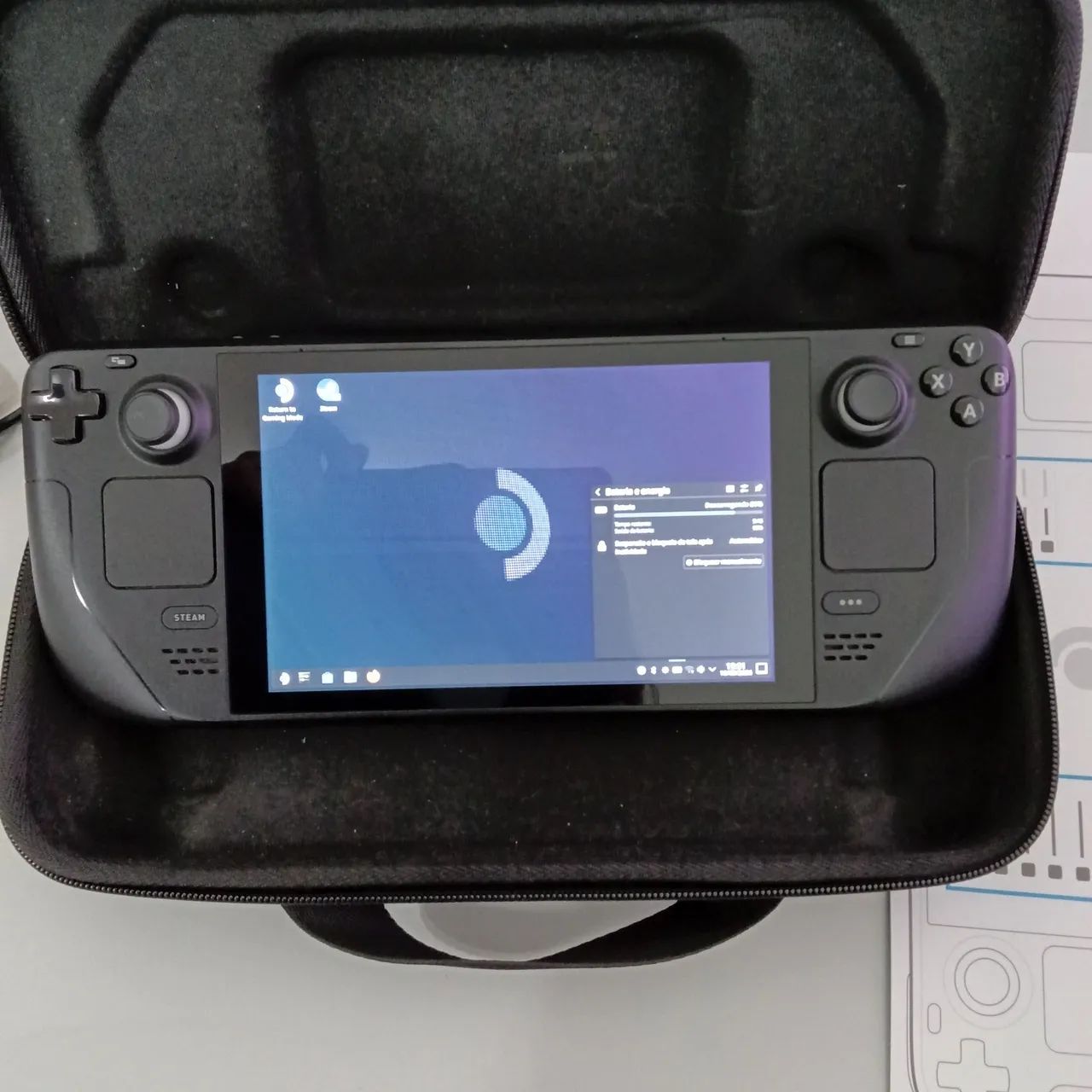 Vendo Steam Deck LCD 1Tb bateria 98% Semi novo - Consoles de Vídeo