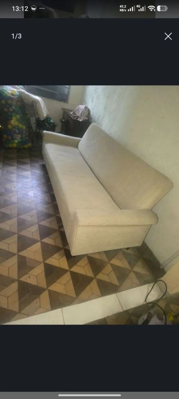 SOFÁ-CAMA VINTAGE DÉCADA 60<br>DÉCADA DE 60  - Foto 4