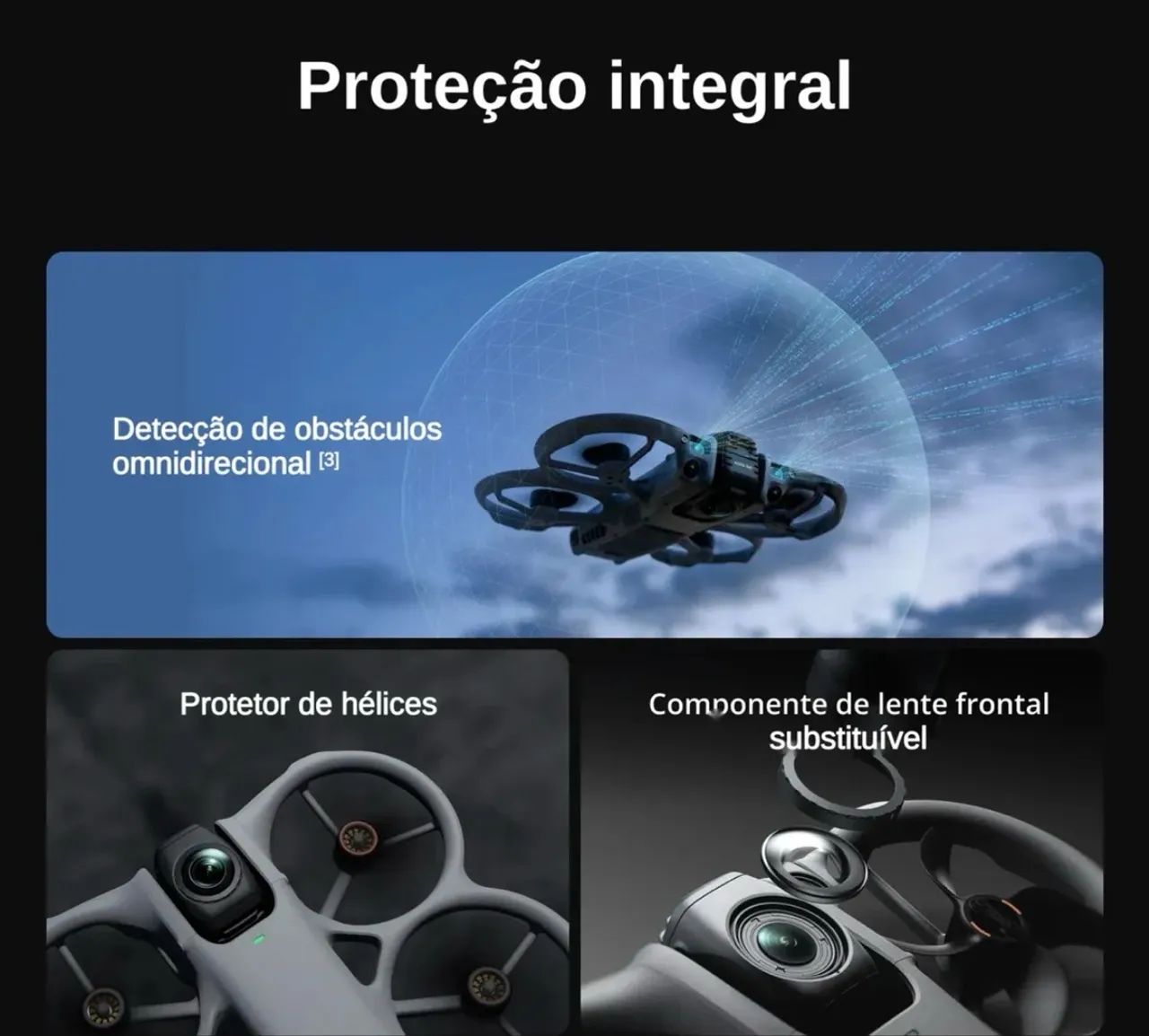 Drone DJI Avata 360 Com Fly More - Foto 3