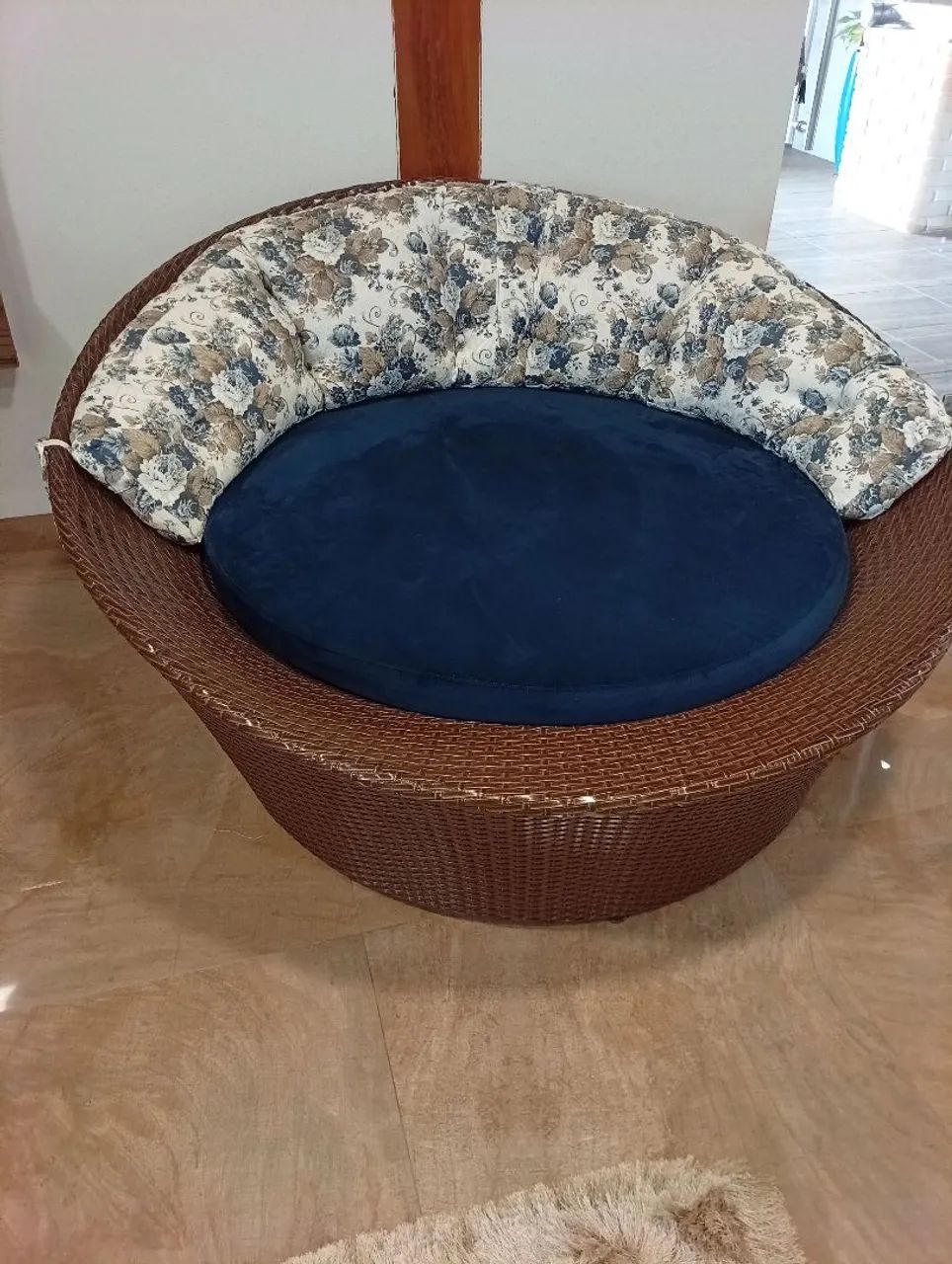 Sofá chaise redondo fibra - Foto 5