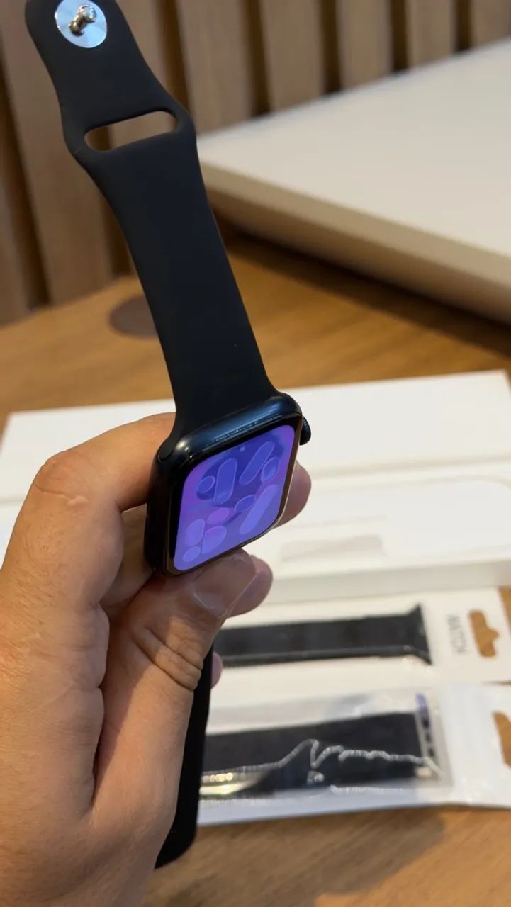 Apple Watch SE 2º geração 44 mm completo  - Foto 5