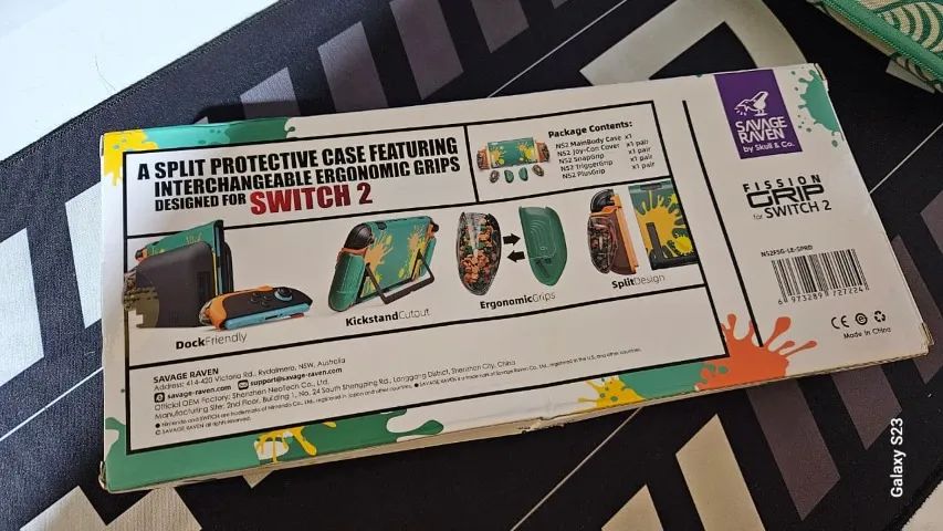 Savage Raven da Skull Capa Protetora - Switch 2 - Foto 2