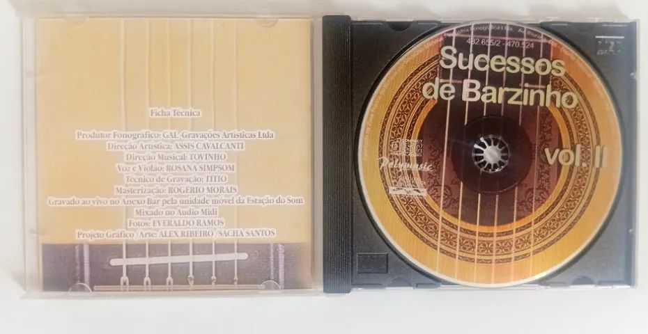 CD Musical Sucessos de Barzinho Antigo - Foto 4