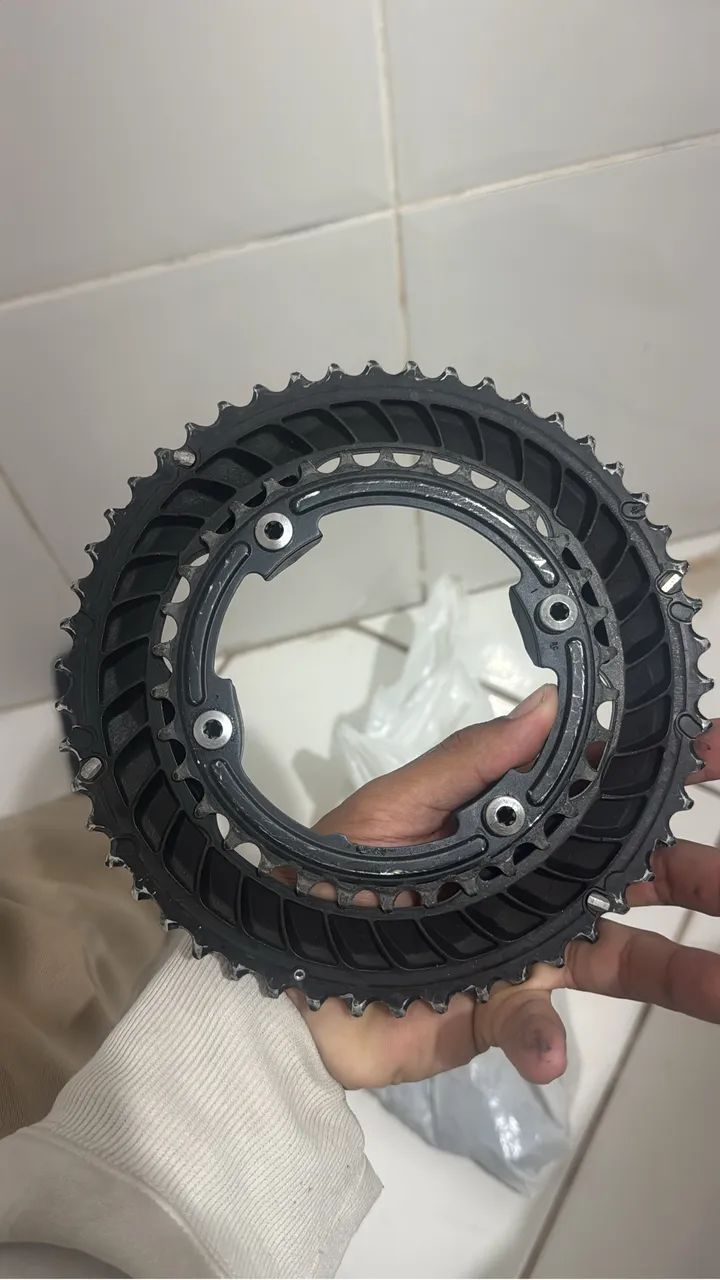 Coroa shimano 105 50X34 - Foto 2