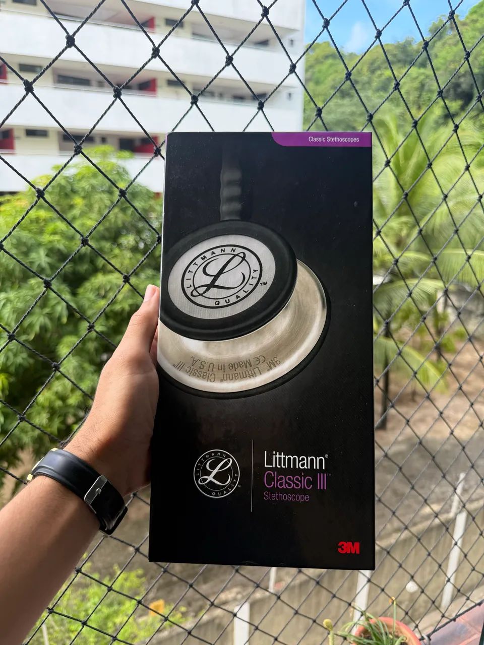 Estetoscópio 3M Classic III Chocolate-Cobre 5809 Littmann