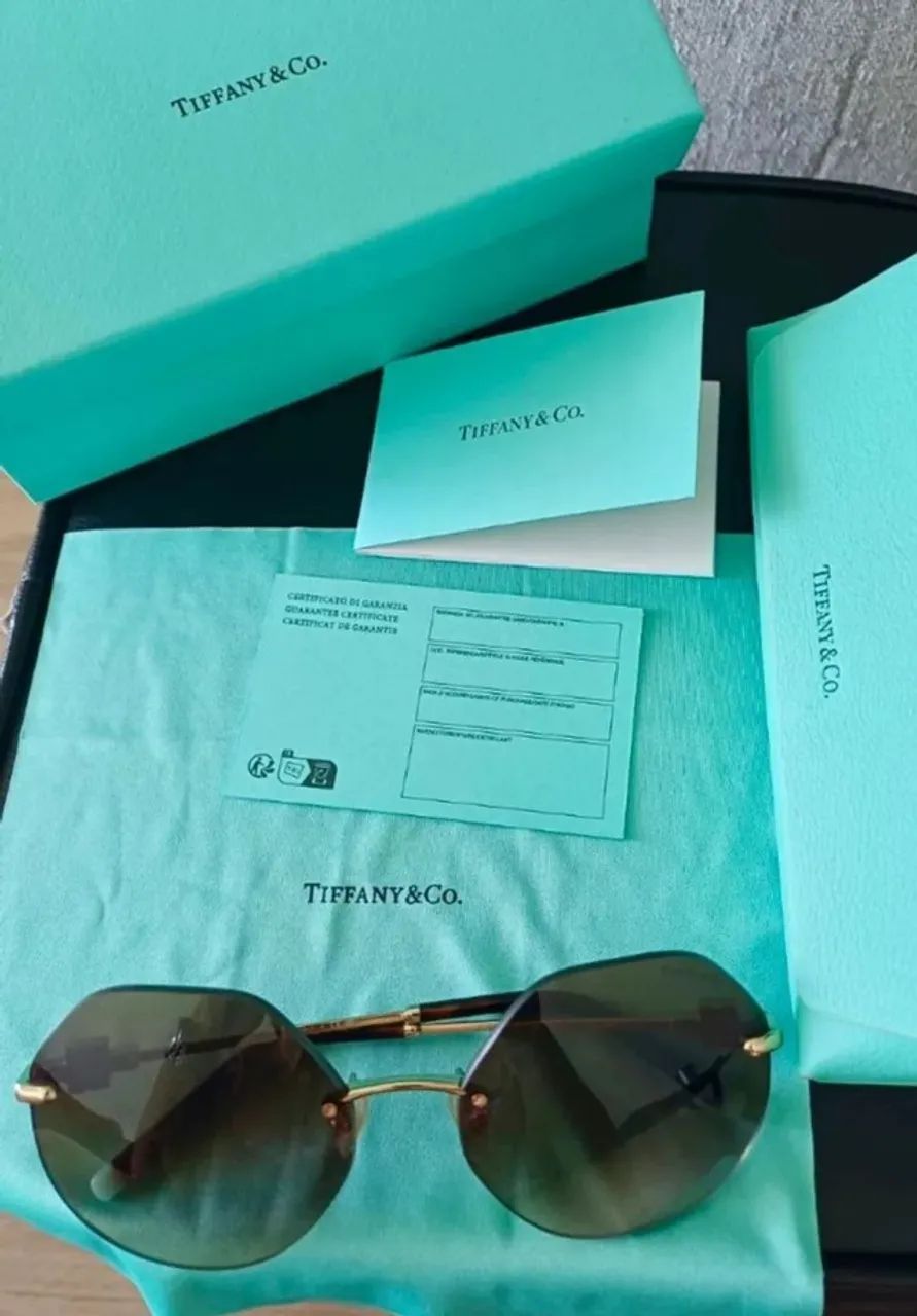 Tiffany Tf3077 Oculos Sol (Usado) - Foto 2