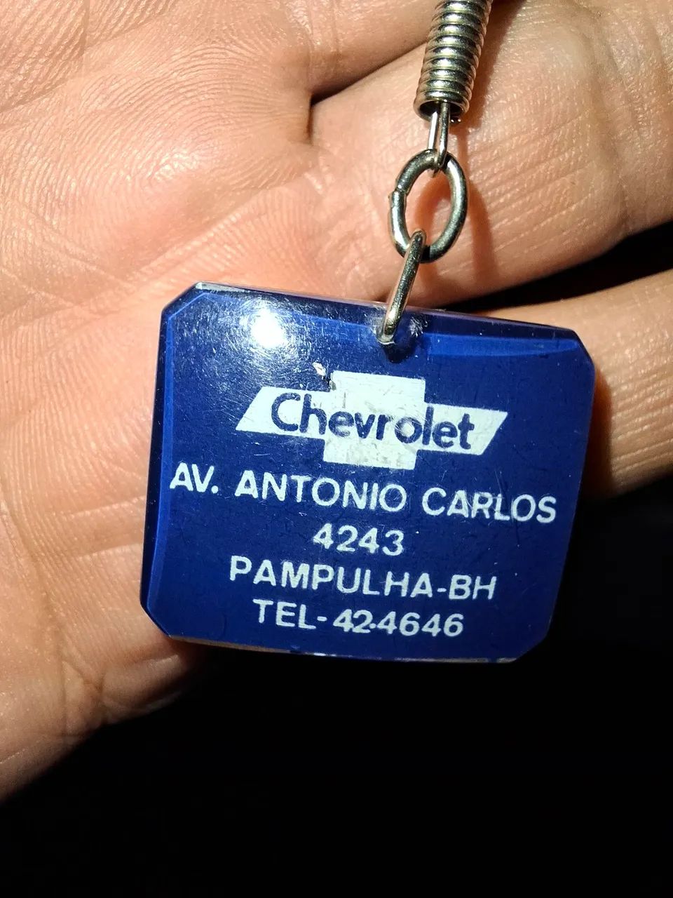 Chaveiro antigo chevrolet brasvel - Foto 2