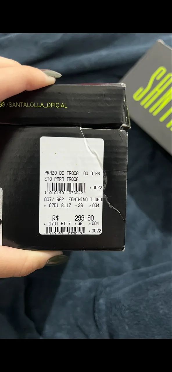 sandália santa lolla nunca usada - Foto 3