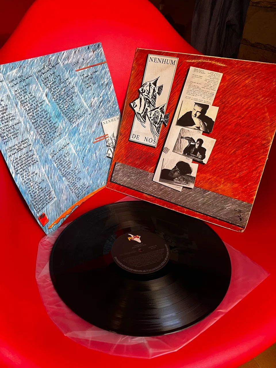 Vinil Lp disco nenhum de nós cardume  - Foto 2