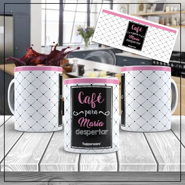 Canecas Tupperware Café - Foto 2
