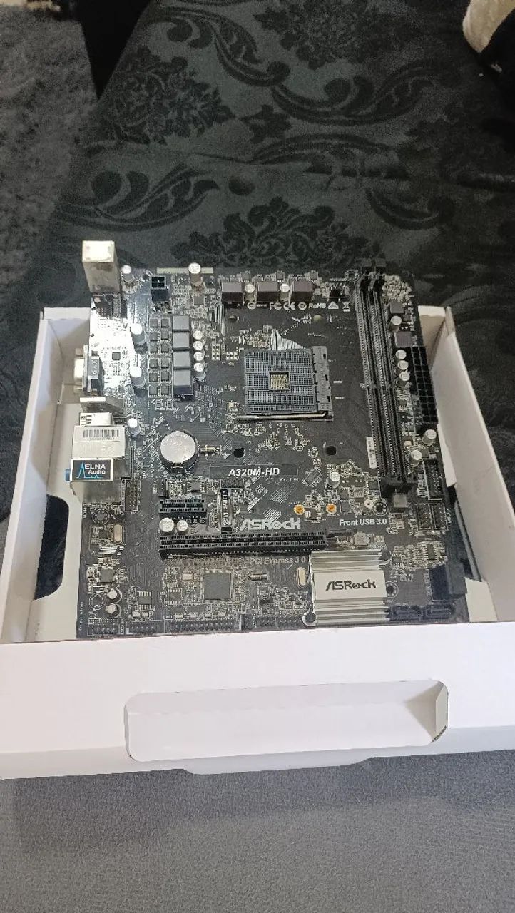 Placa Mãe A320m AsRock - Foto 2