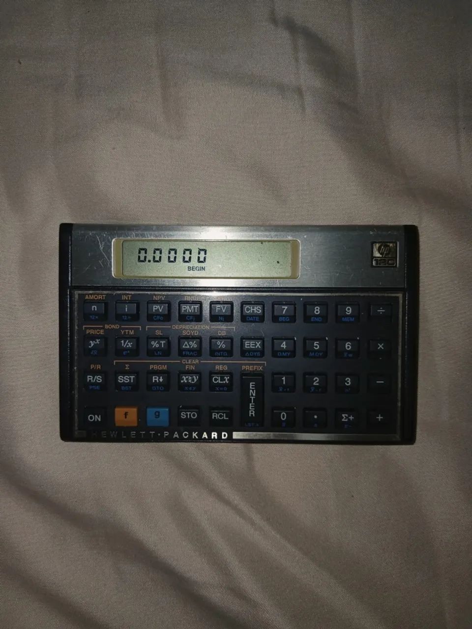 calculadora financeira HP 12C