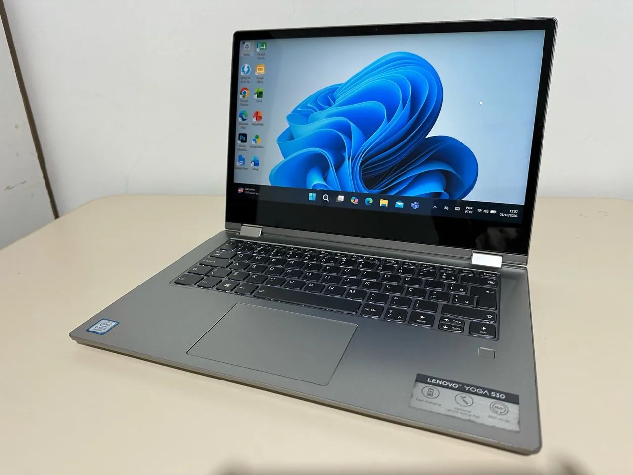 Notebook Lenovo YOGA 530 Core i5 8ª Geração | 8GB RAM | 256GB SSD | Touchscreen