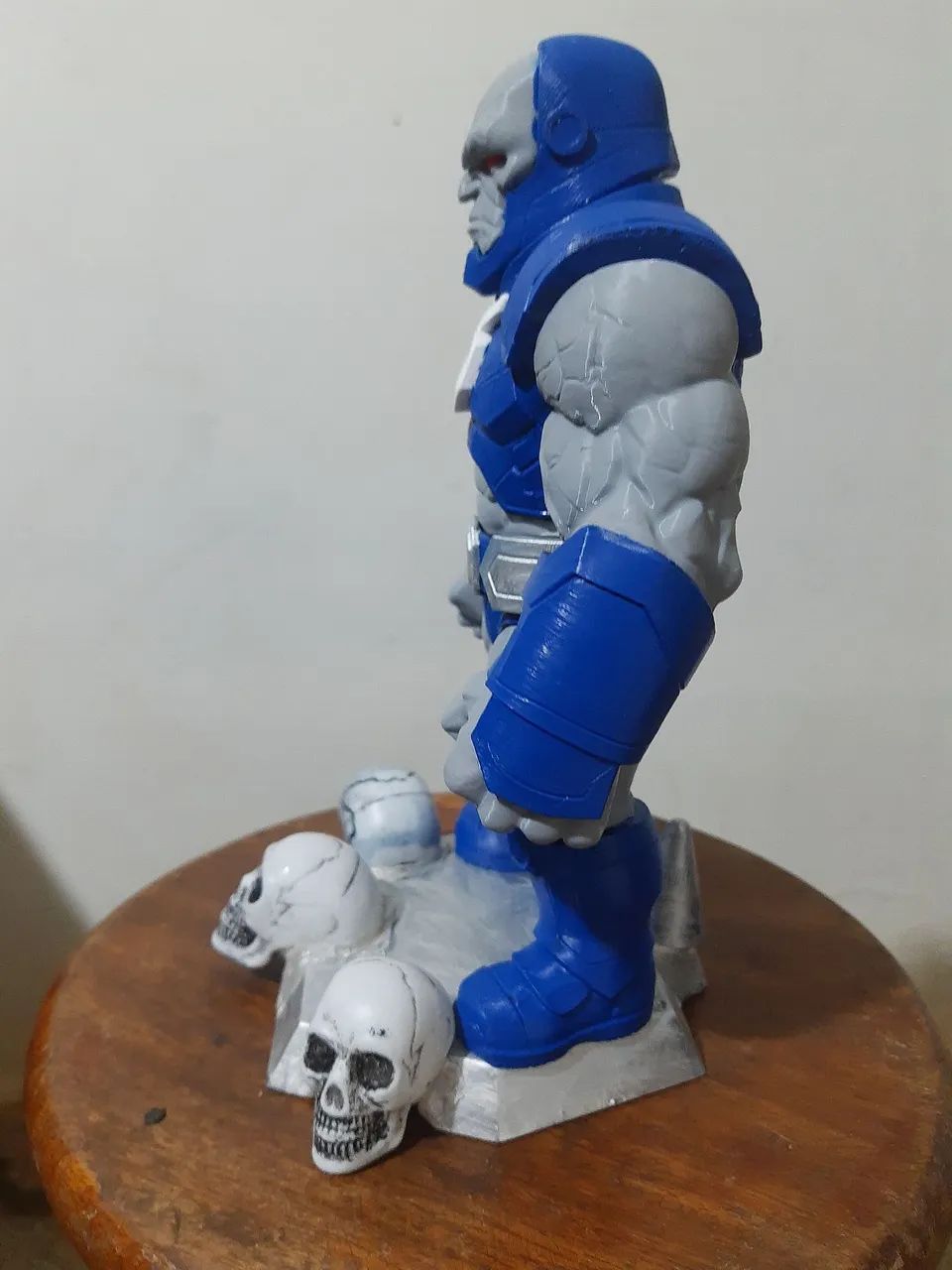 Boneco Figura Darkside liga da justiça 25 cm - Foto 5