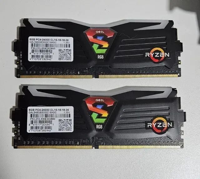 Memória 2x 8gb rgb - Foto 2