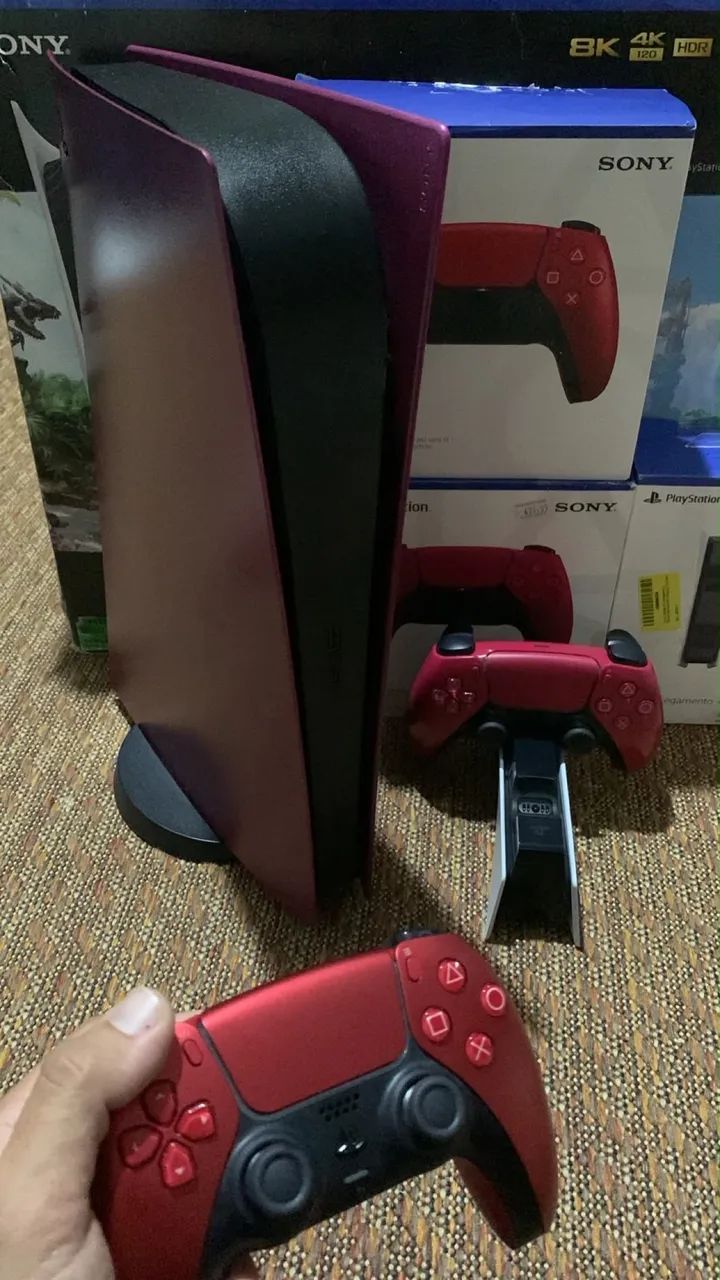 PS5-FAT, 2 Controles e Base carregador  - Foto 5