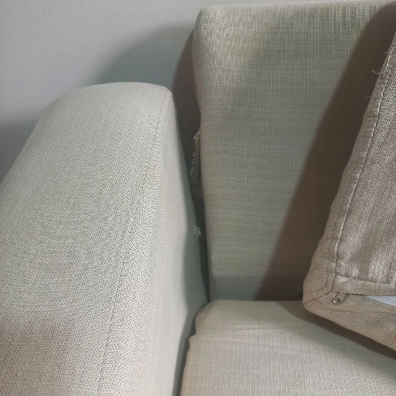 Sofa 3 lugares linho - Foto 3
