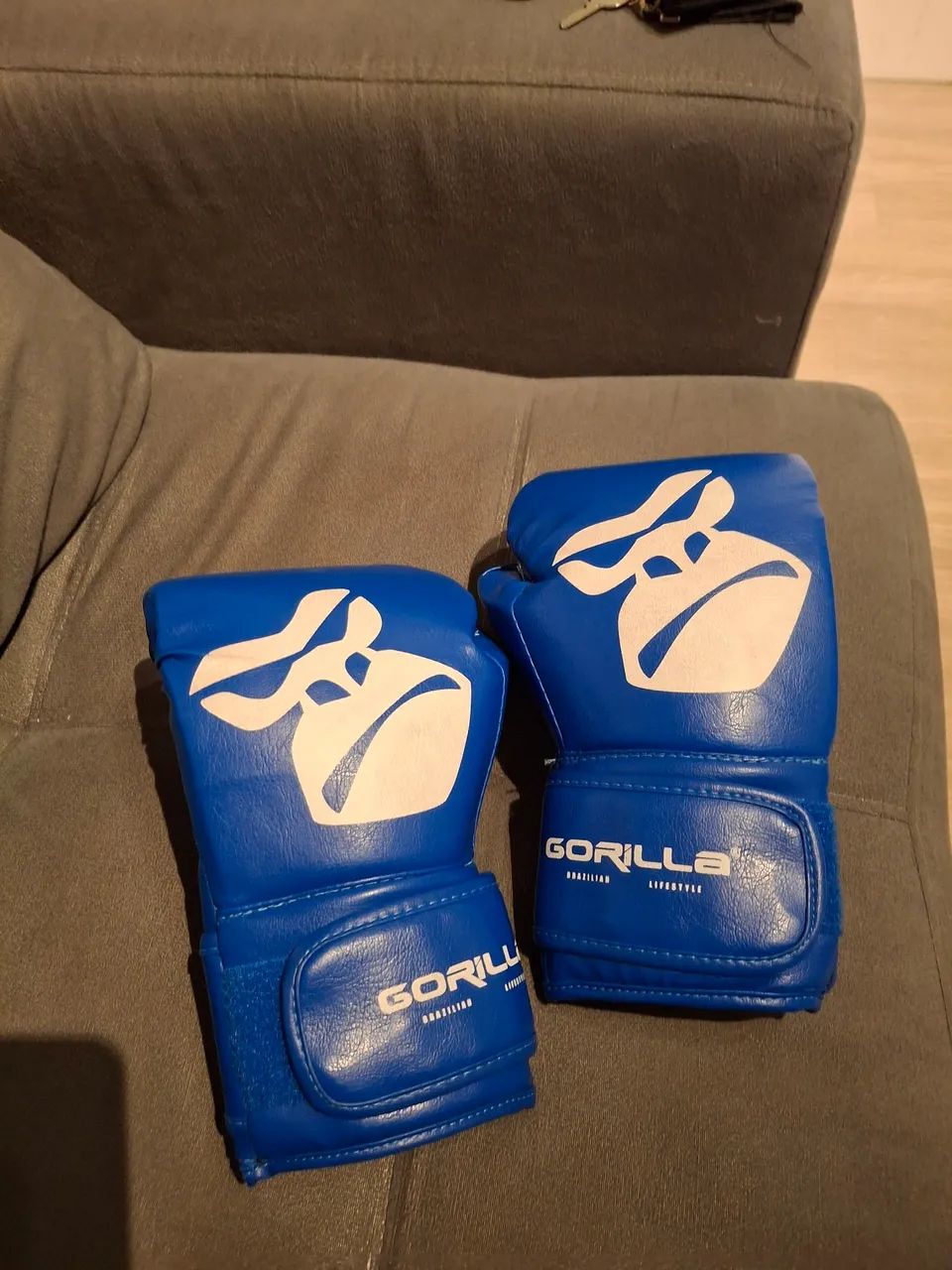 Luva de Muay Thai Infantil Gorilla 8 Oz - Foto 3