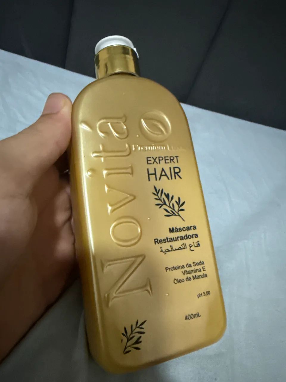 Shampoo e máscara hidratação Novita  - Foto 3