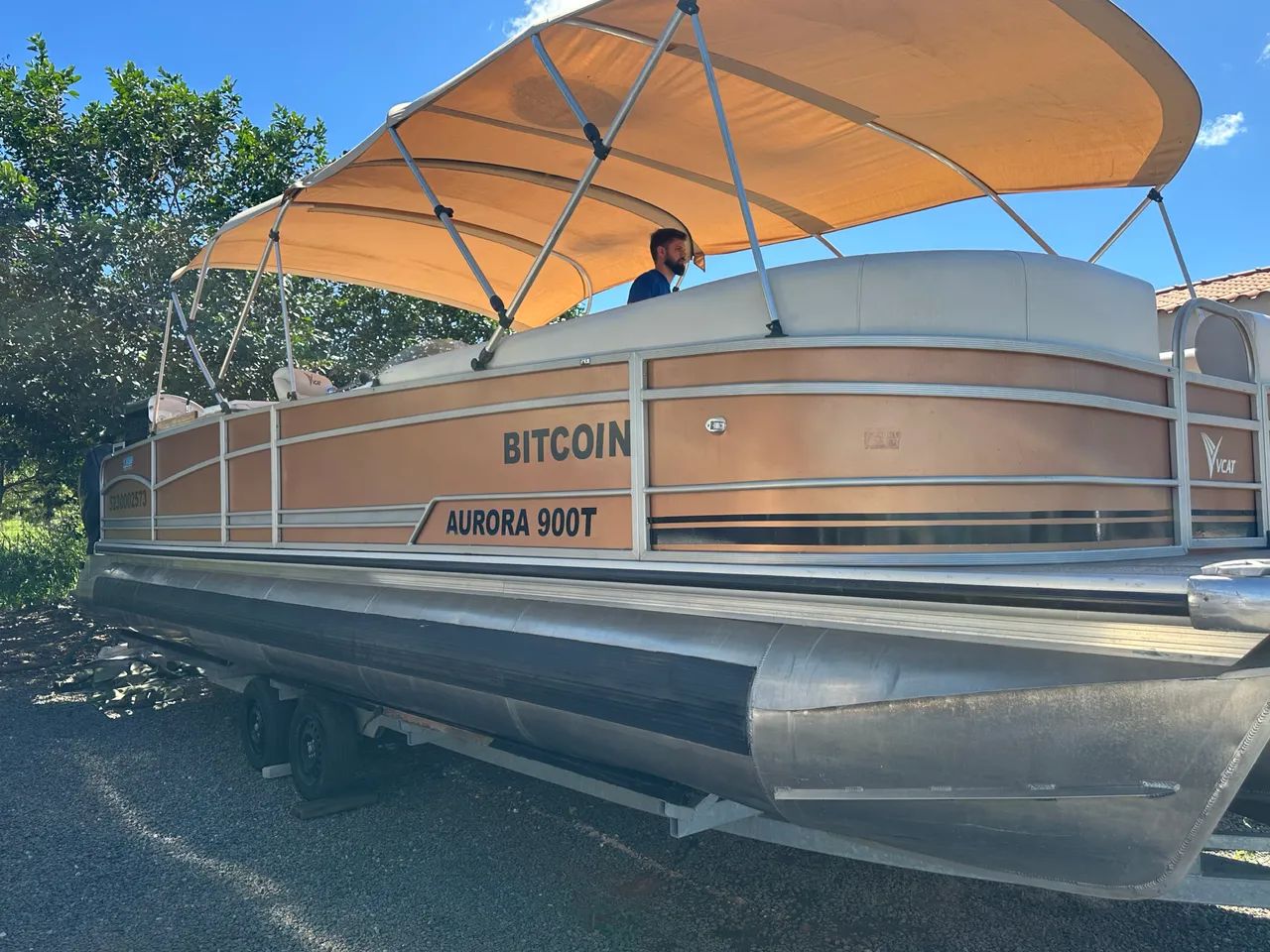 Pontoon aurora 900 Vecat (ACEITO TROCA) - Foto 2
