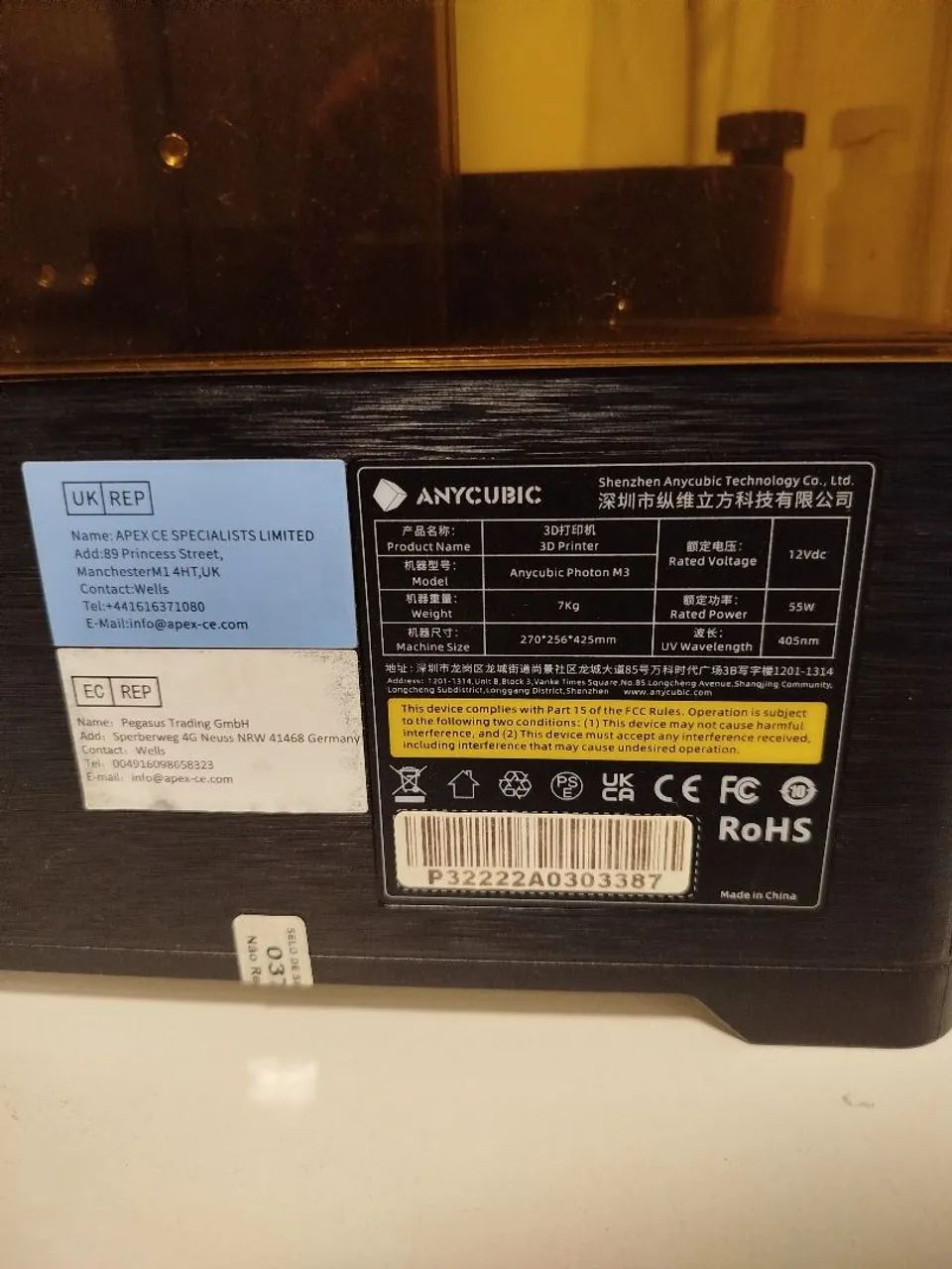 Impressora 3D anycubic photon M3 resina com secadora  - Foto 4