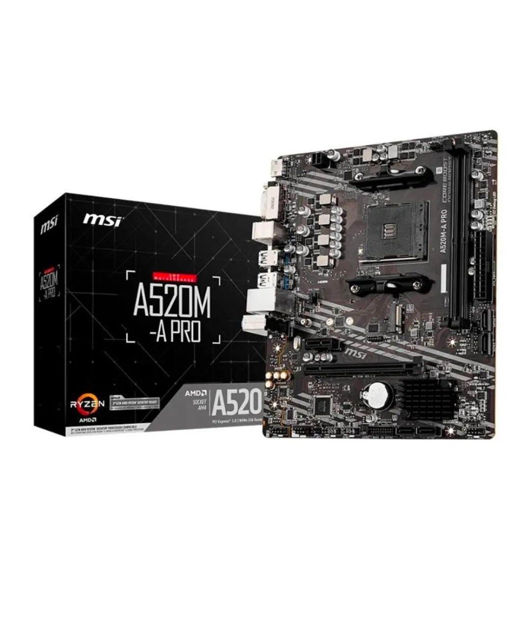 Placa Mãe A520M MSI [Lacrada] - Foto 2