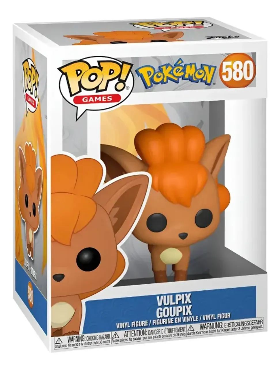 Boneco Funko Pop Pokemon Vulpix 580