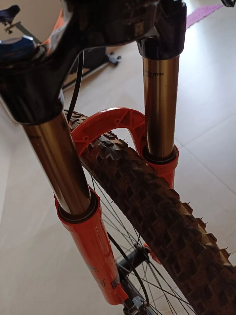 Suspensão Fox Kashima Factory Stepcast 120mm - Foto 2