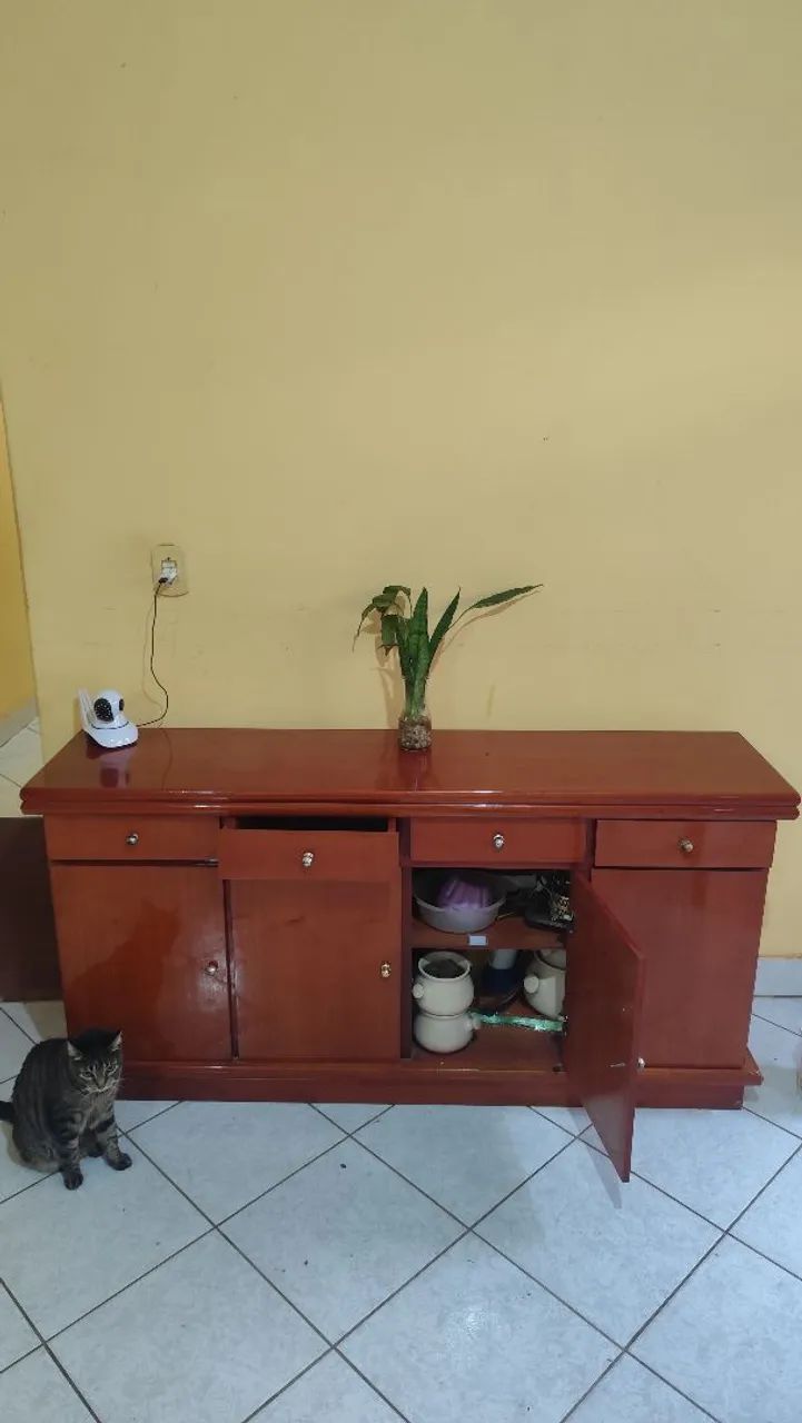 Conjunto de mesa, espelho e buffet - Foto 2