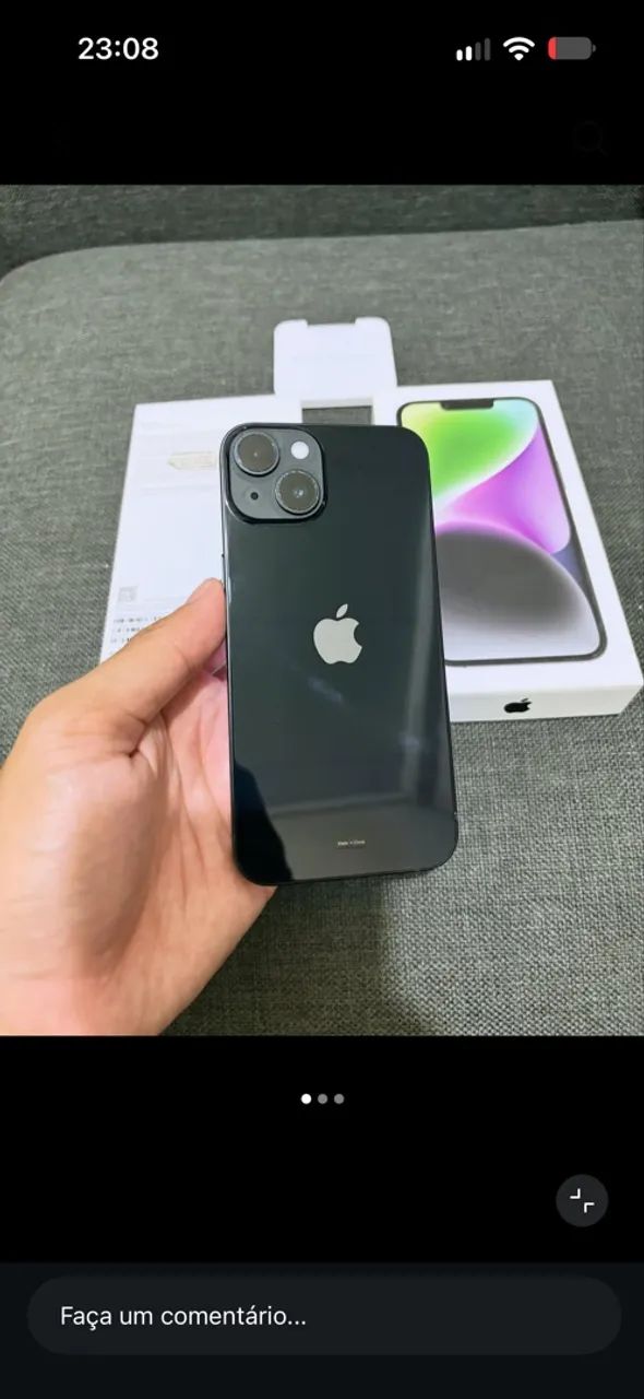 iPhone 14 Preto 128gb