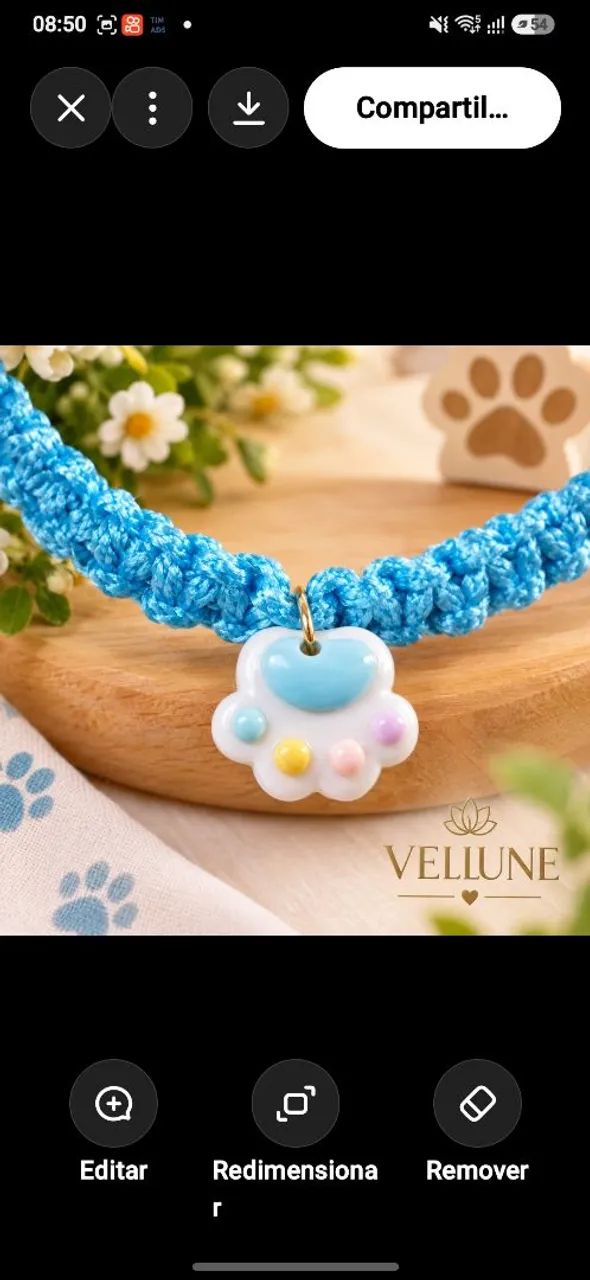 Pulseiras e Choker em Macramê  - Foto 5