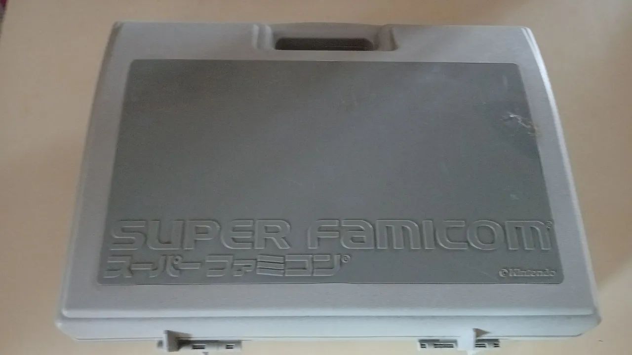 Maleta original Super Famicom - Peças e Acessórios de Vídeo Game
