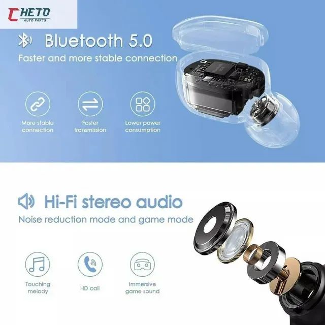  Fone de Ouvido Bluetooth TwS - Foto 4