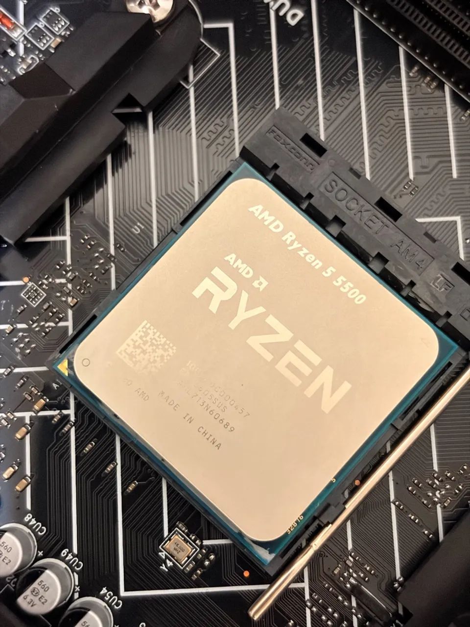 Kit Ryzen 5 5500 + A520M-DX  - Foto 2
