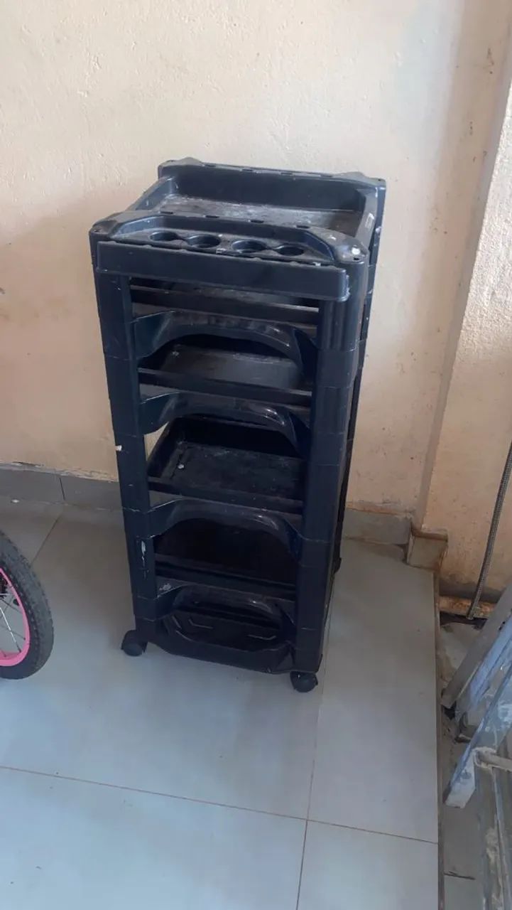 Cadeira carrinho auxiliar e Espelho 