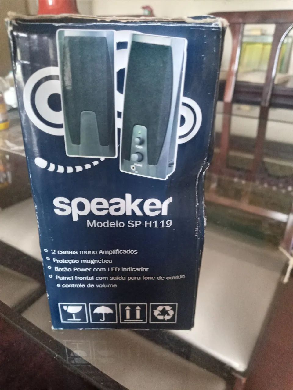 Caixa de som para computador speaker sp-H119 - Foto 4