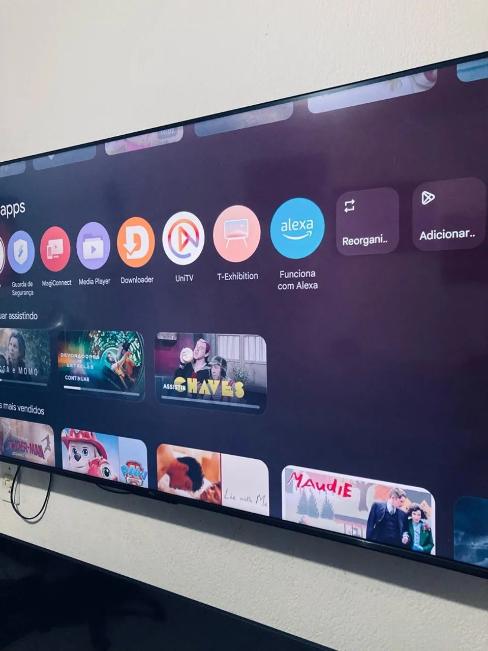 Tv smart 50 polegadas 4k TCL  - Foto 4